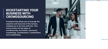 Load image into Gallery viewer, Kickstarting Your Business with Crowdsourcing - eBSI Export Academy