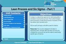 Load image into Gallery viewer, Lean Process and Six Sigma - eBSI Export Academy