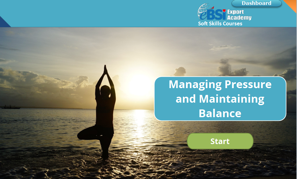 Managing Pressure and Maintaining Balance