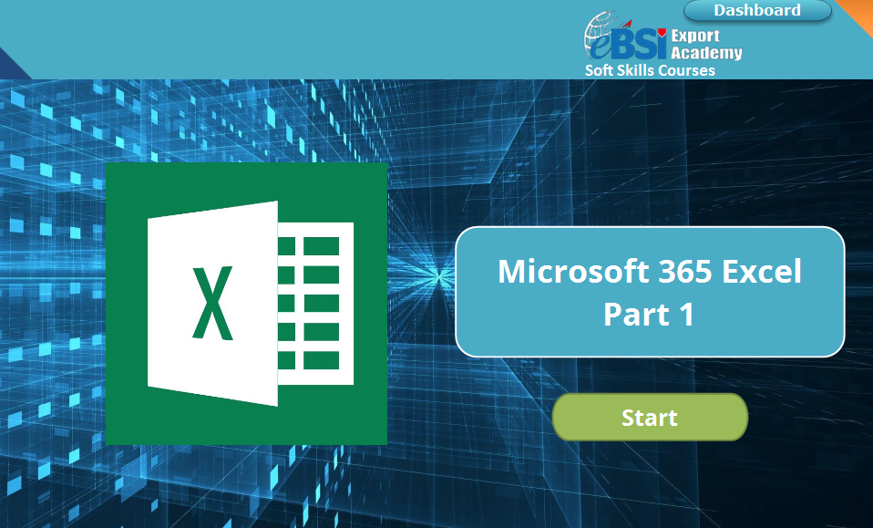 Microsoft 365 Excel Part 1 - eBSI Export Academy