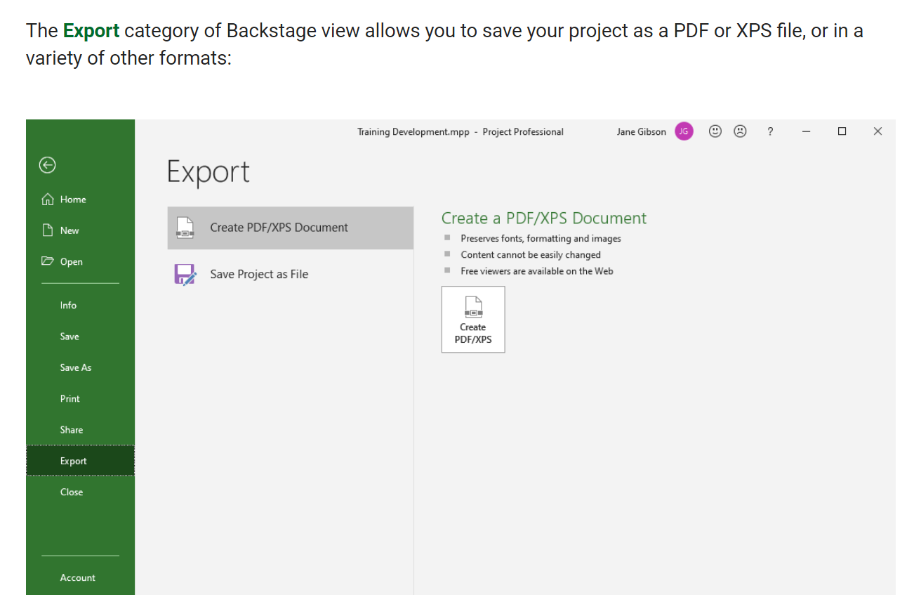 Microsoft 365 Project Part 1 - eBSI Export Academy