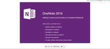 Load image into Gallery viewer, OneNote 2016 - eBSI Export Academy