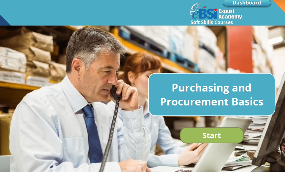 Purchasing and Procurement Basics – eBSI Export Academy
