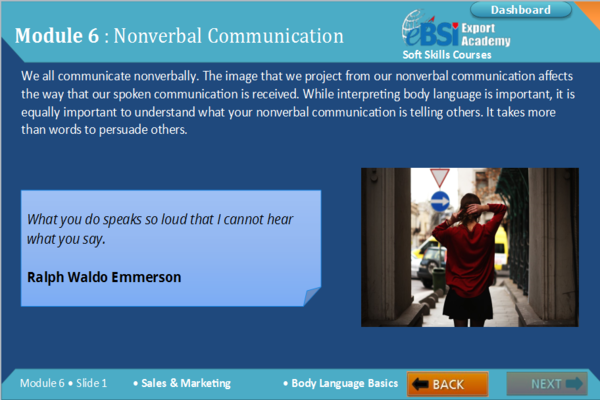 Body Language Basics - eBSI Export Academy