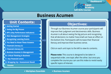 Load image into Gallery viewer, Business Acumen - eBSI Export Academy