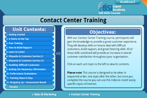 Contact Center Training - eBSI Export Academy