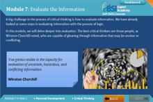 Load image into Gallery viewer, Critical Thinking - eBSI Export Academy