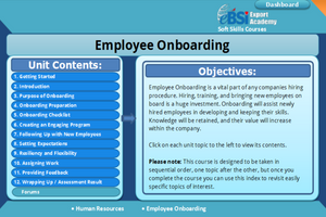 Employee Onboarding - eBSI Export Academy
