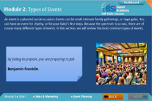 Load image into Gallery viewer, Event Planning - eBSI Export Academy