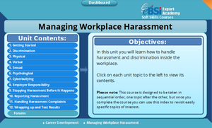 Managing Workplace Harassment - eBSI Export Academy