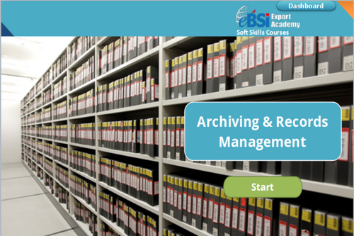 Archiving and Records Management - eBSI Export Academy