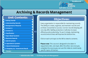 Archiving and Records Management - eBSI Export Academy