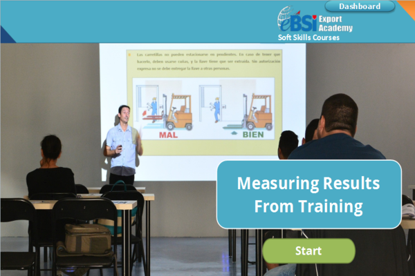 Measuring Results From Training - eBSI Export Academy