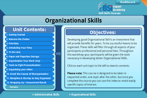 Organizational Skills - eBSI Export Academy