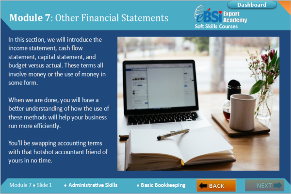 Basic Bookkeeping - eBSI Export Academy