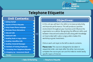 Telephone Etiquette - eBSI Export Academy