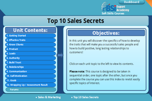 Top 10 Sales Secrets - eBSI Export Academy