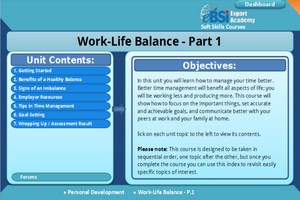 Work-Life Balance - eBSI Export Academy