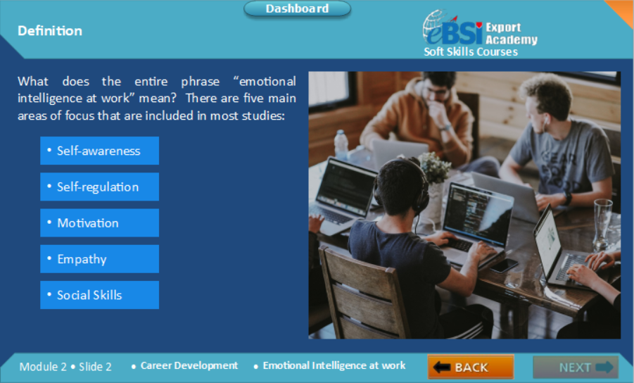 Emotional Intelligence at work - eBSI Export Academy