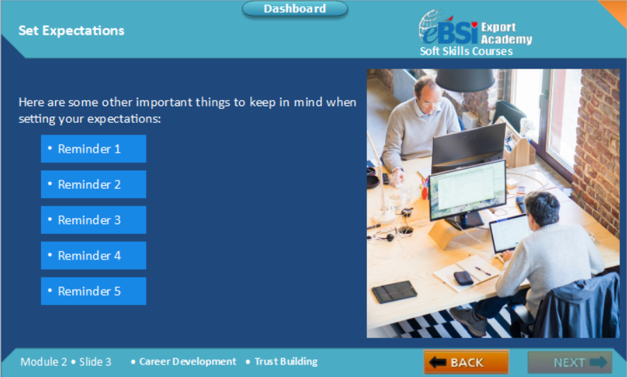 Trust Building and Resilience Development - eBSI Export Academy