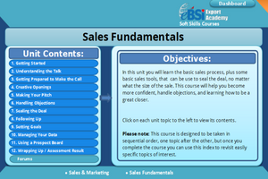 Sales Fundamentals - eBSI Export Academy