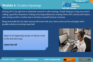 Sales Fundamentals - eBSI Export Academy