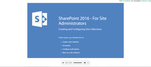 SharePoint 2016 For Site Administrators - eBSI Export Academy
