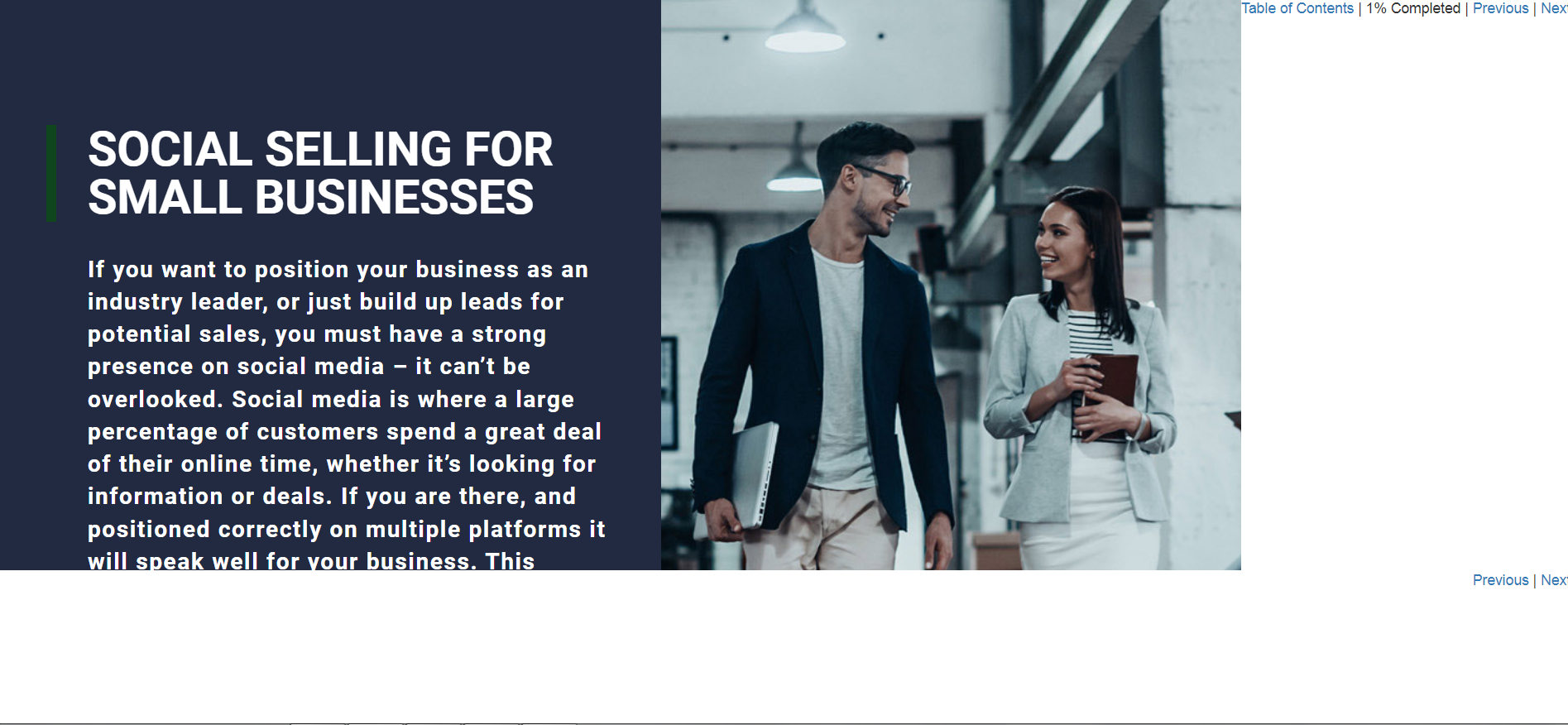 Social Selling for Small Businesses - eBSI Export Academy