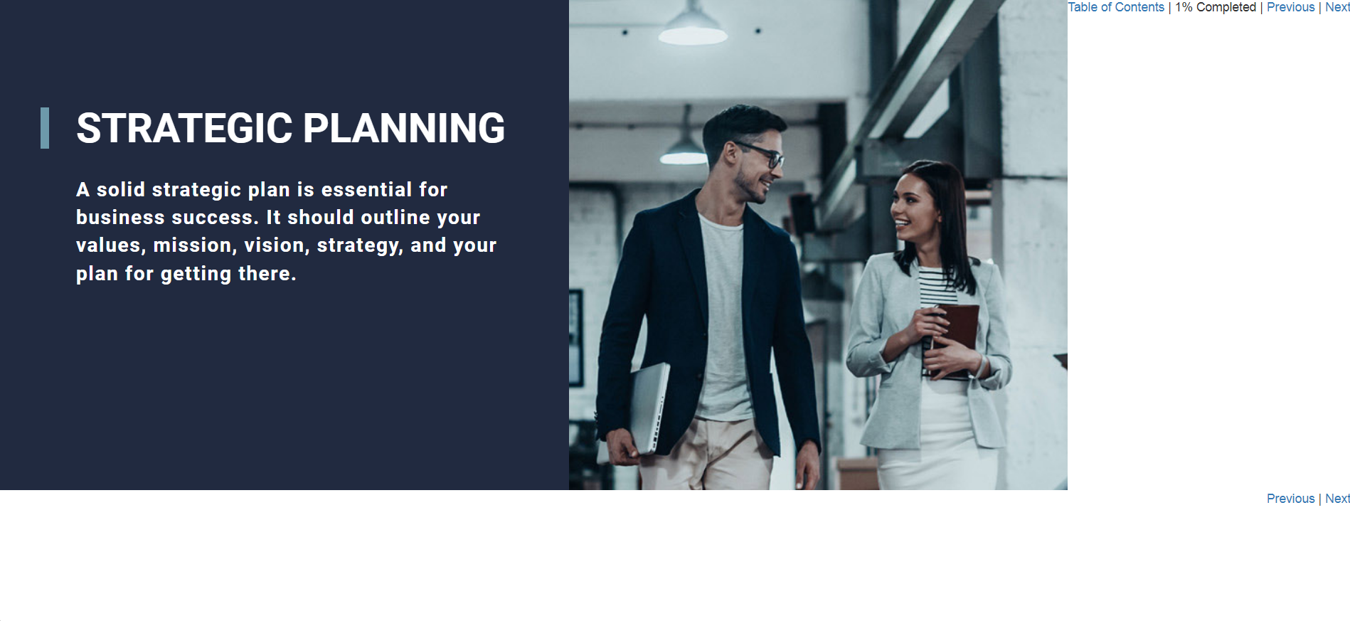 Strategic Planning - eBSI Export Academy