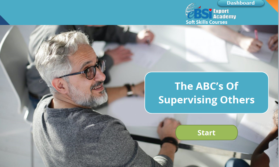 The ABC’s Of Supervising Others - eBSI Export Academy
