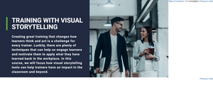 Training with Visual Storytelling - eBSI Export Academy