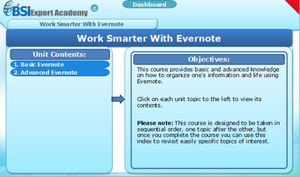 Work Smarter With Evernote - eBSI Export Academy