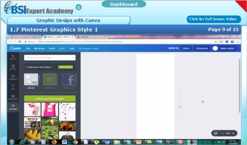 Graphic Design with Canva, Photoshop and GIMP - eBSI Export Academy