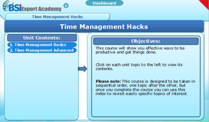 Time Management Hacks - eBSI Export Academy