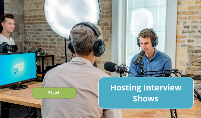 Hosting Interview Shows - eBSI Export Academy