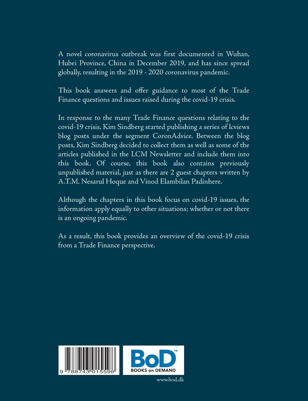eBook CoronAdvice - Covid-19 from a Trade Finance Perspective - eBSI Export Academy