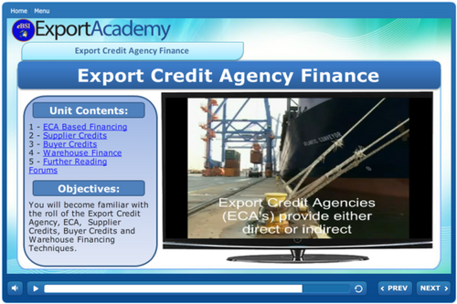 Export Credit Agency Finance - eBSI Export Academy