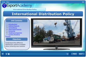 International Distribution Policy - eBSI Export Academy