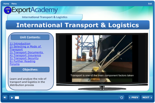 International Transport & Logistics - eBSI Export Academy