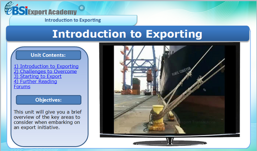 EMO - Export Marketing Operations - eBSI Export Academy