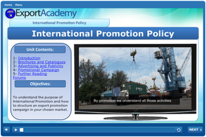 International Promotion Policy - eBSI Export Academy