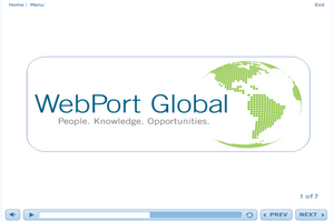 Networking with WebPort Global - eBSI Export Academy