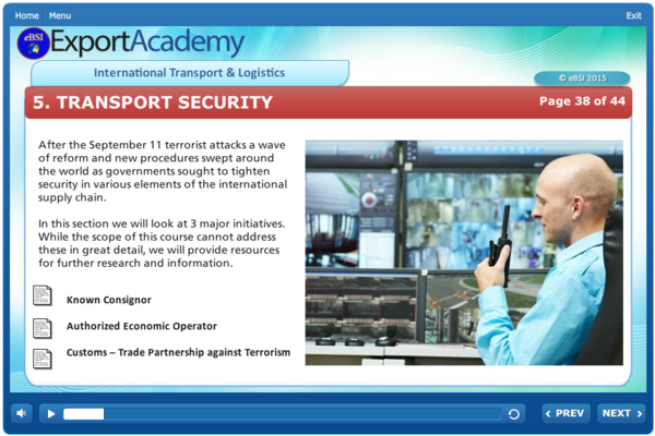 CEL - Certificate in Export Logistics - eBSI Export Academy