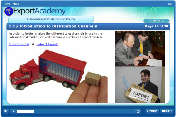 International Distribution Policy - eBSI Export Academy