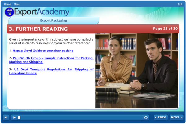 Export Packaging - eBSI Export Academy