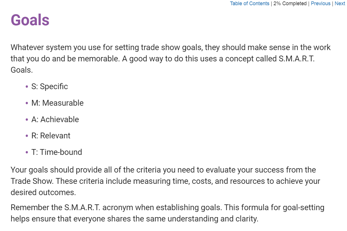 Getting the Most Out of Your Trade Show Experience